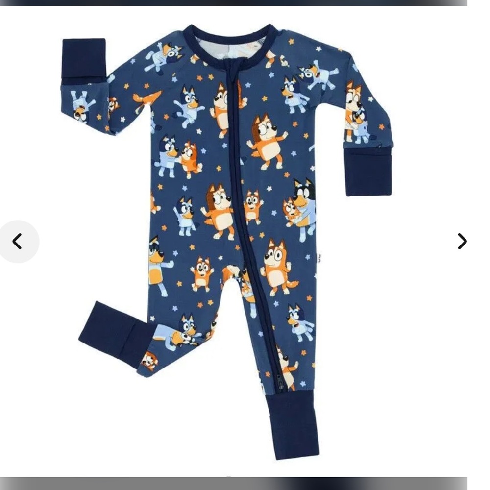 NWT Limited edition Bluey Dance Mode Zippy 12-18 Mo